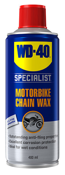 WD40 SPECIALIST MOTORBIKE Lubricant PTFE 400 ml WD40 SPECIALIST MOTORBIKE Lubricant PTFE 400 ml