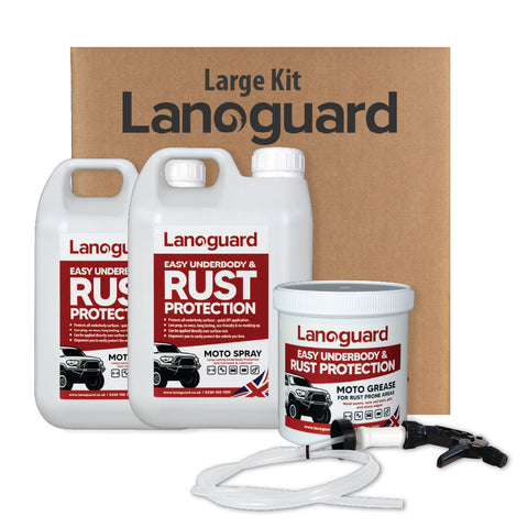 Lanoguard Vehicle Underbody and Chassis Care Kit