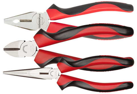 Pliers set 2C-Handle 3-pieces