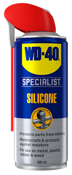 WD40 SPECIALIST HIGH PERFORMANCE SILICONE LUBRICANT-400ML FMK Vehicle Solutions WD40 SPECIALIST HIGH PERFORMANCE SILICONE LUBRICANT-400ML FMK Vehicle Solutions